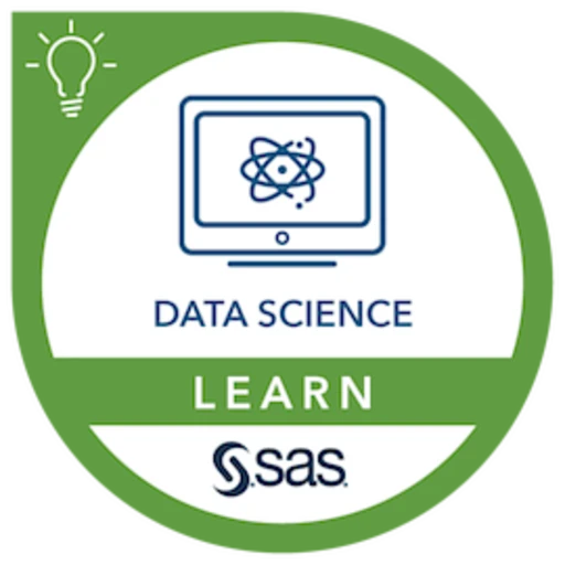 SAS Data Science badge
