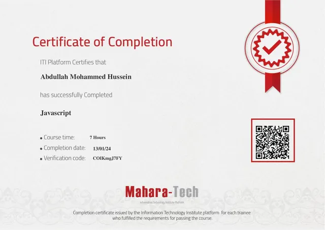 JavaScript certificate preview